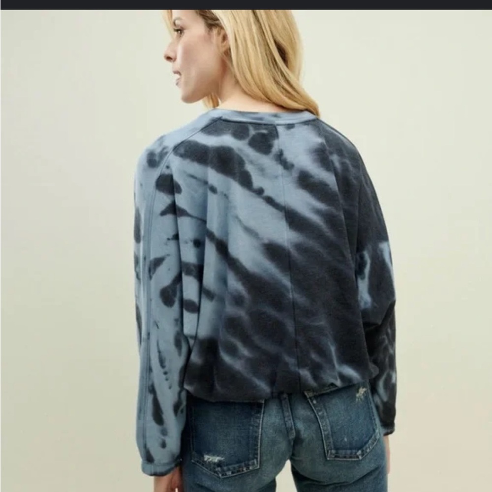 Splendid French terry tie dye sweatshirt size Large